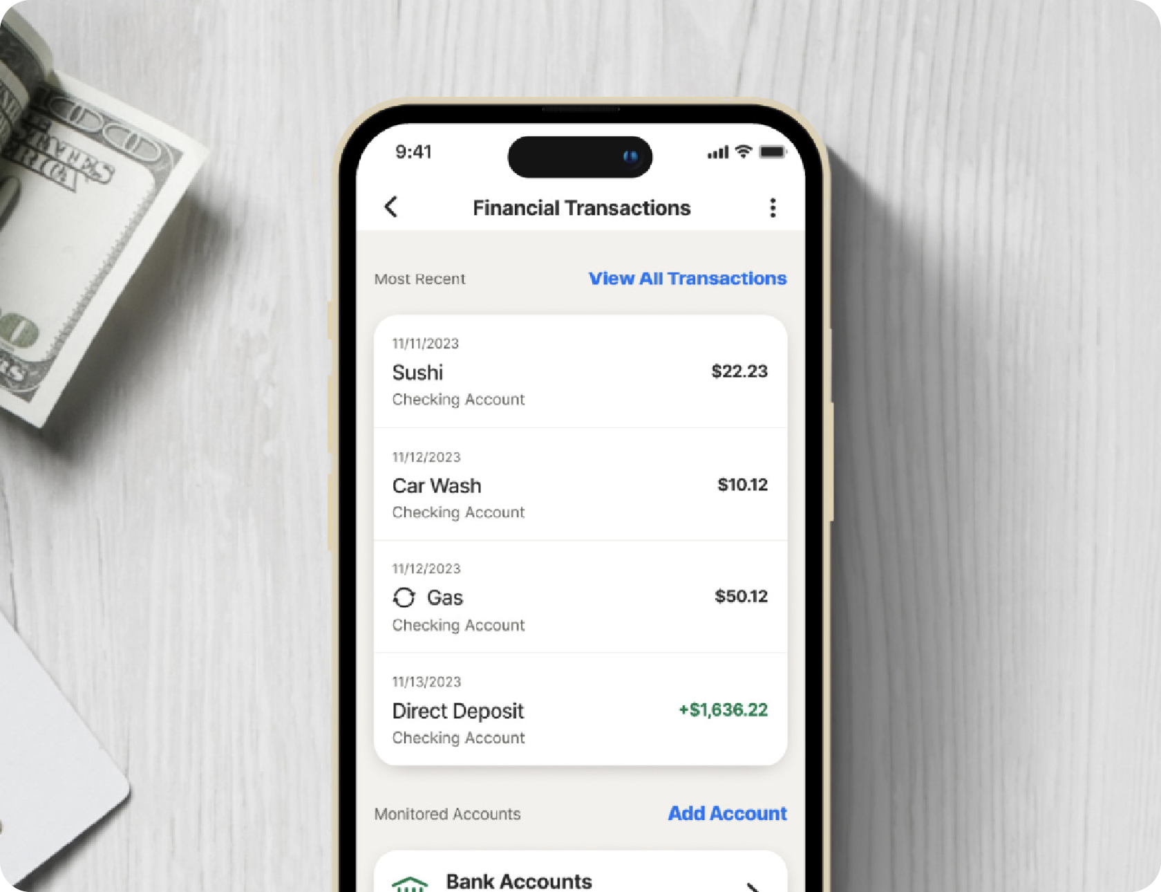 Financial transactions and accounts are monitored for activity that may indicate identity theft. 