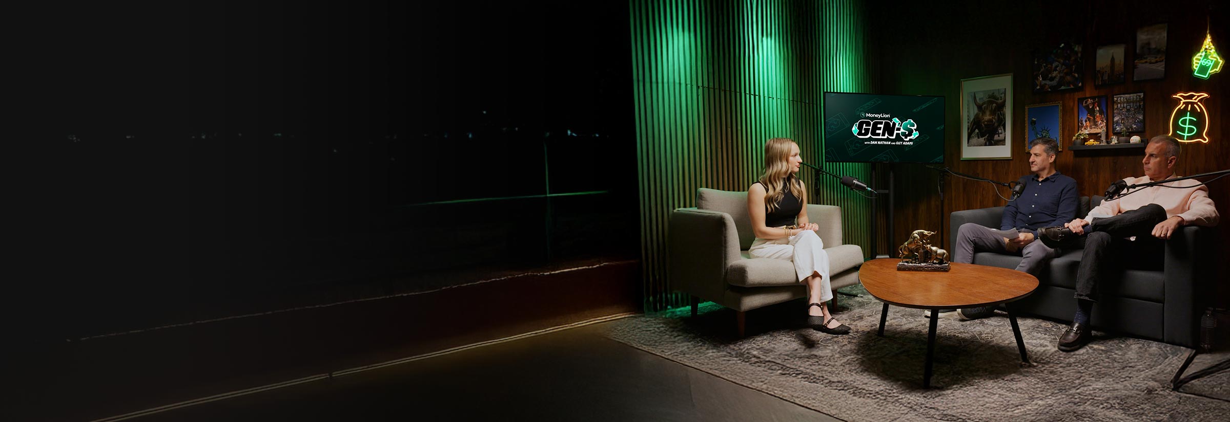 A still from the "Generation Money" podcast, where they discuss both factual and fictional identity theft stories and offer tips to protect yourself.