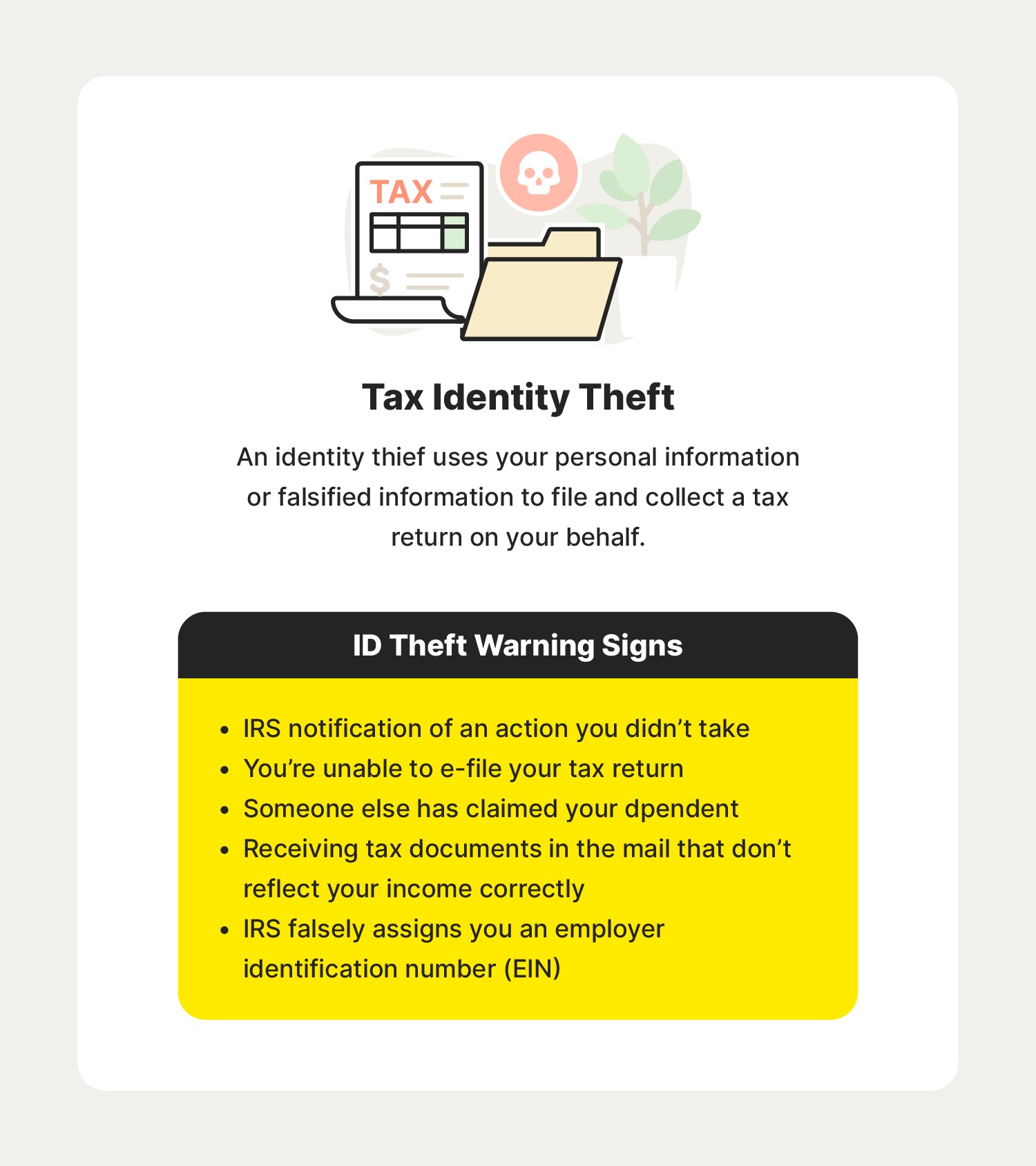 deter identity theft